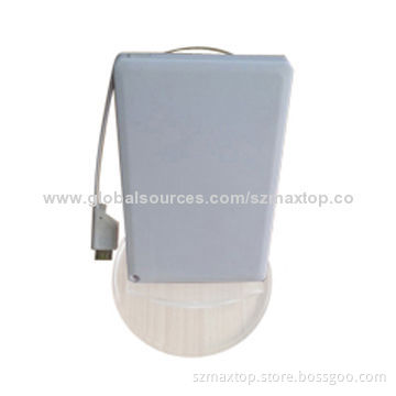 1,500mAh Mobile Power Bank with Dual USB Ports